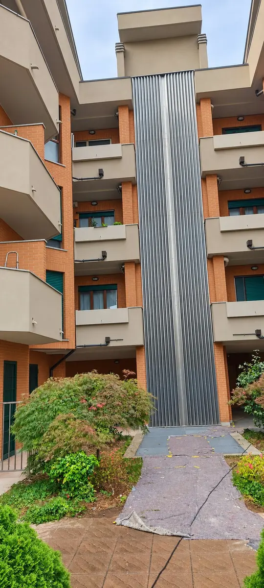 Prospetto condominiale - cantiere di Amici di Egitto Edilizia