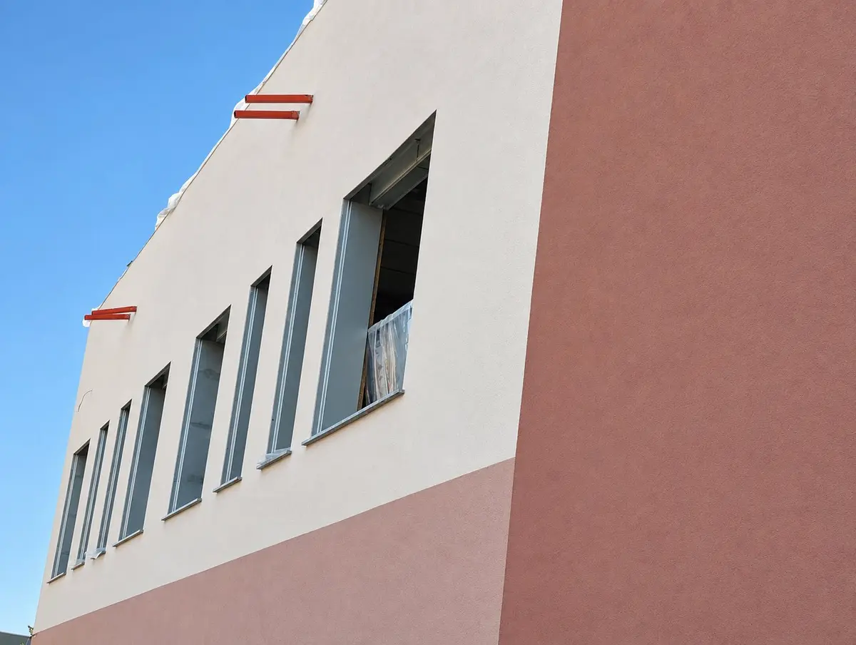 Dettaglio finestre - cantiere di Amici di Egitto Edilizia